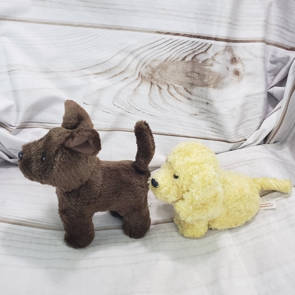 American Girl Doll Honey Golden Retriever Chocolate Lab Dog Pets Set Of 2 - Picture 2 of 8